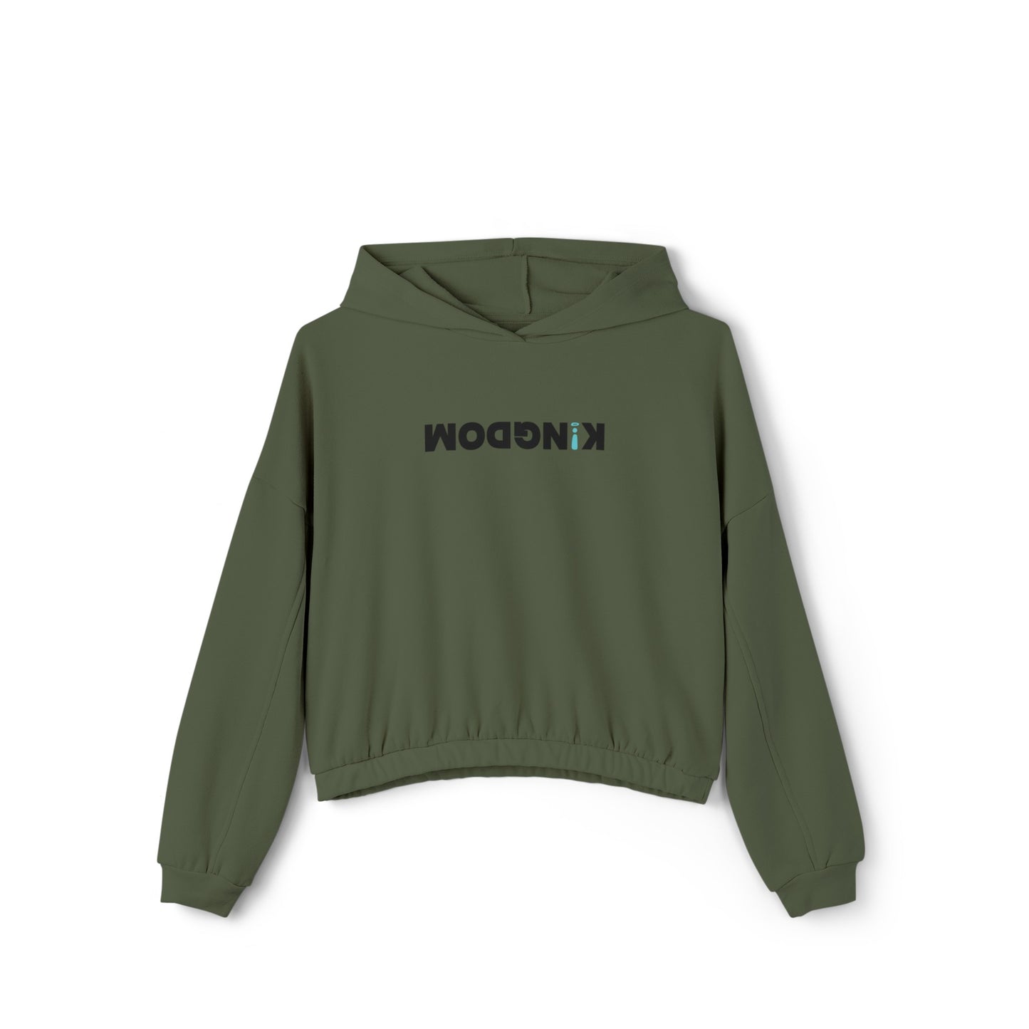 Women's Cinched Bottom Hoodie - KiNGDOM