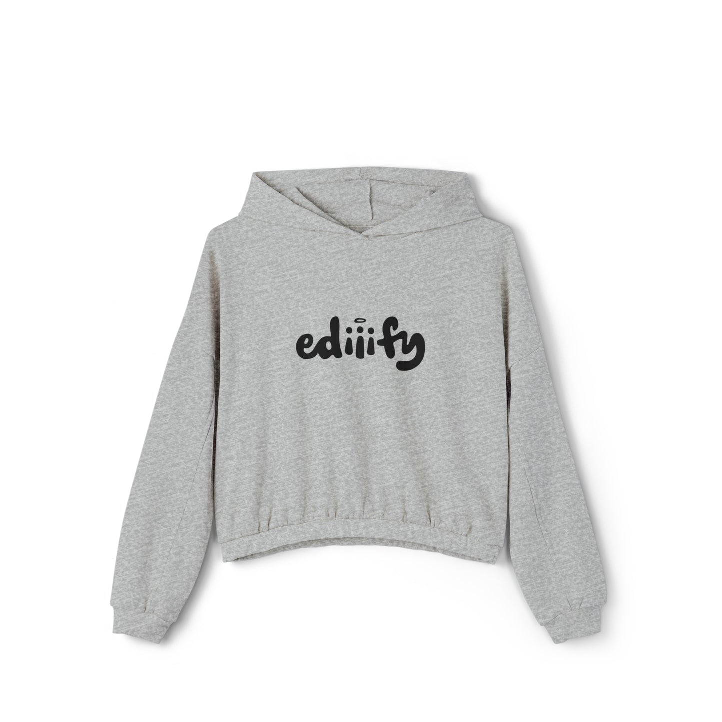 Women's Cinched Bottom Hoodie - ediiify